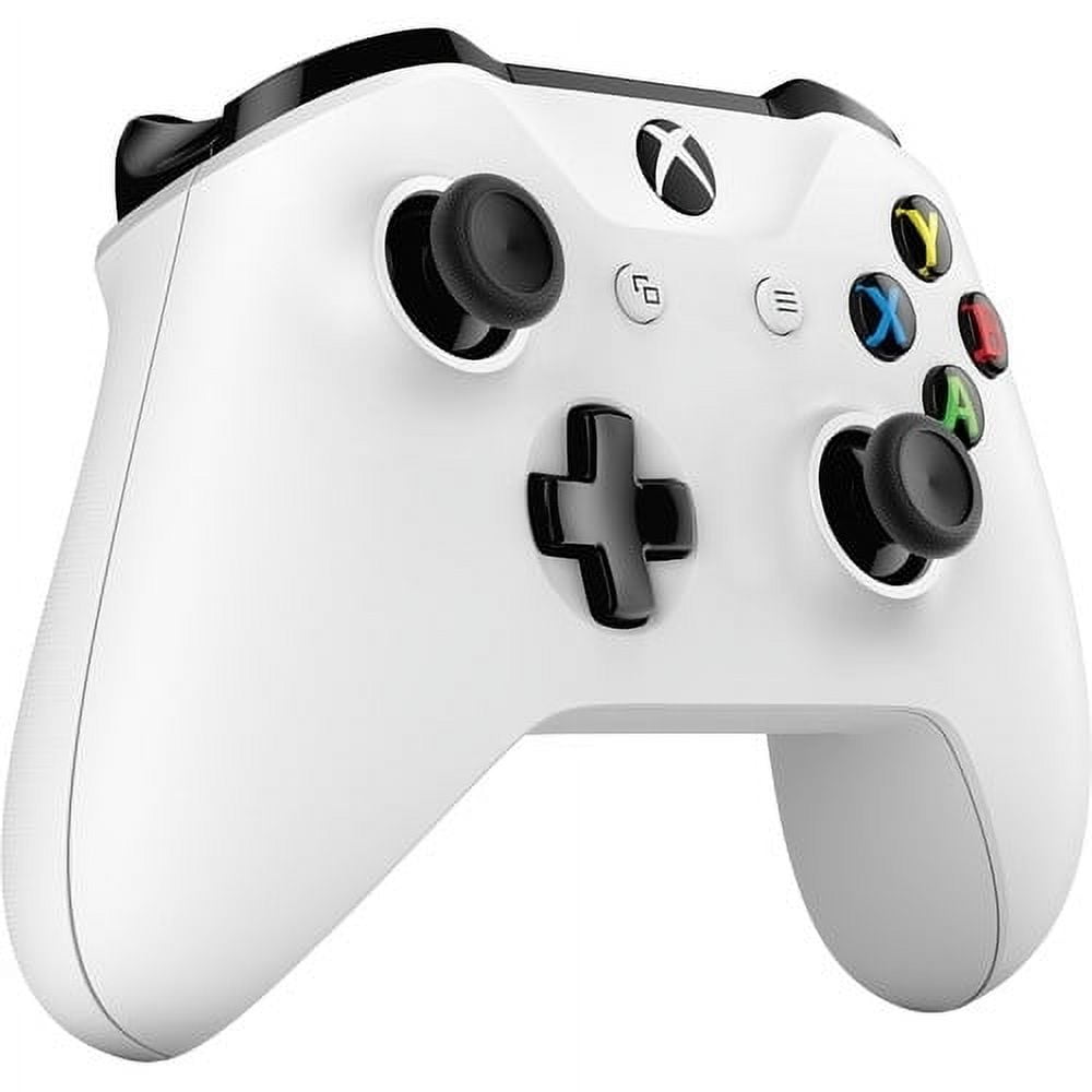 Restored Microsoft Xbox One S 500GB Gaming Console, White (Refurbished) - Image 3