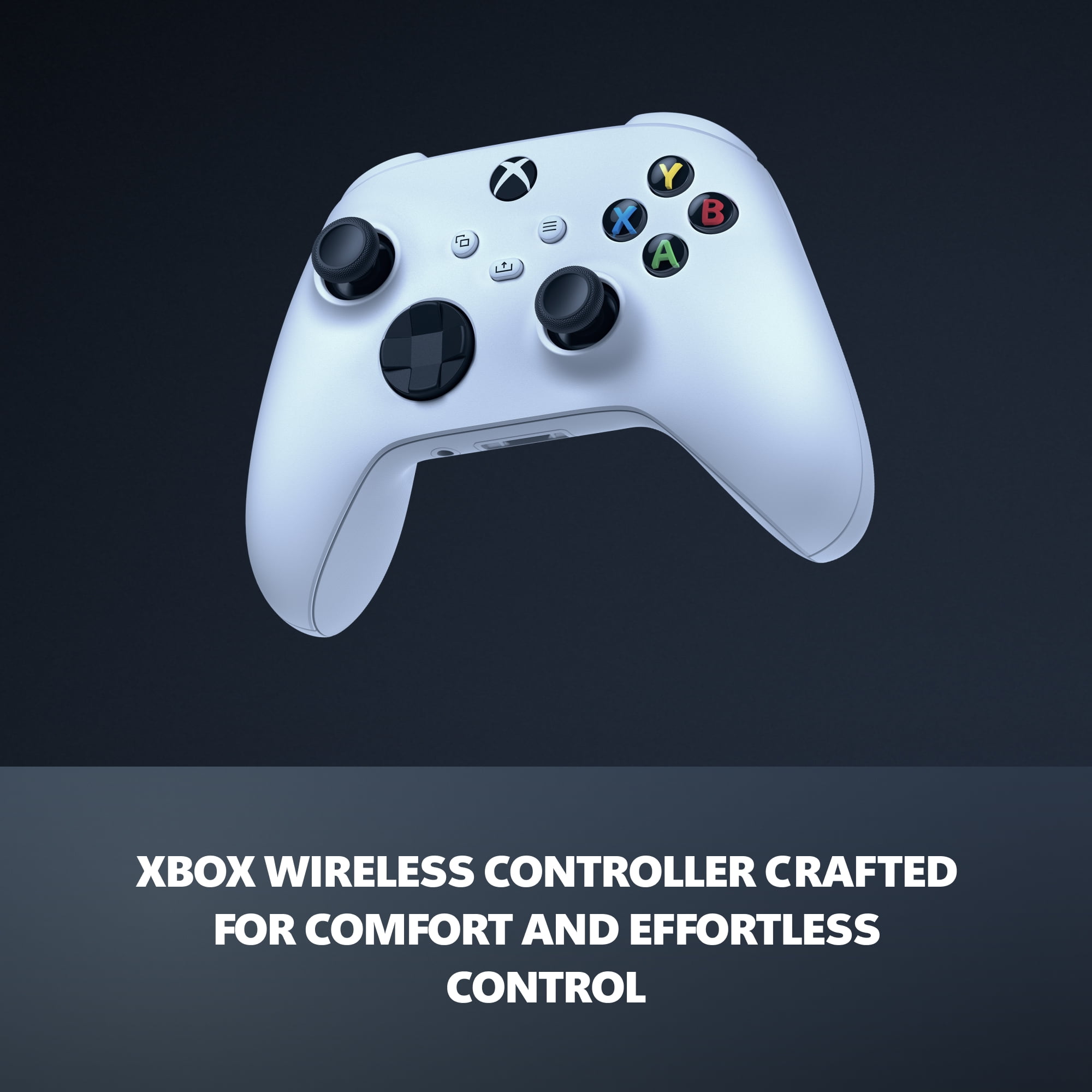 Xbox Series S - All Digital Gaming Console - 512GB SSD - Includes Xbox Wireless Controller - 120FPS - Robot White - Image 2