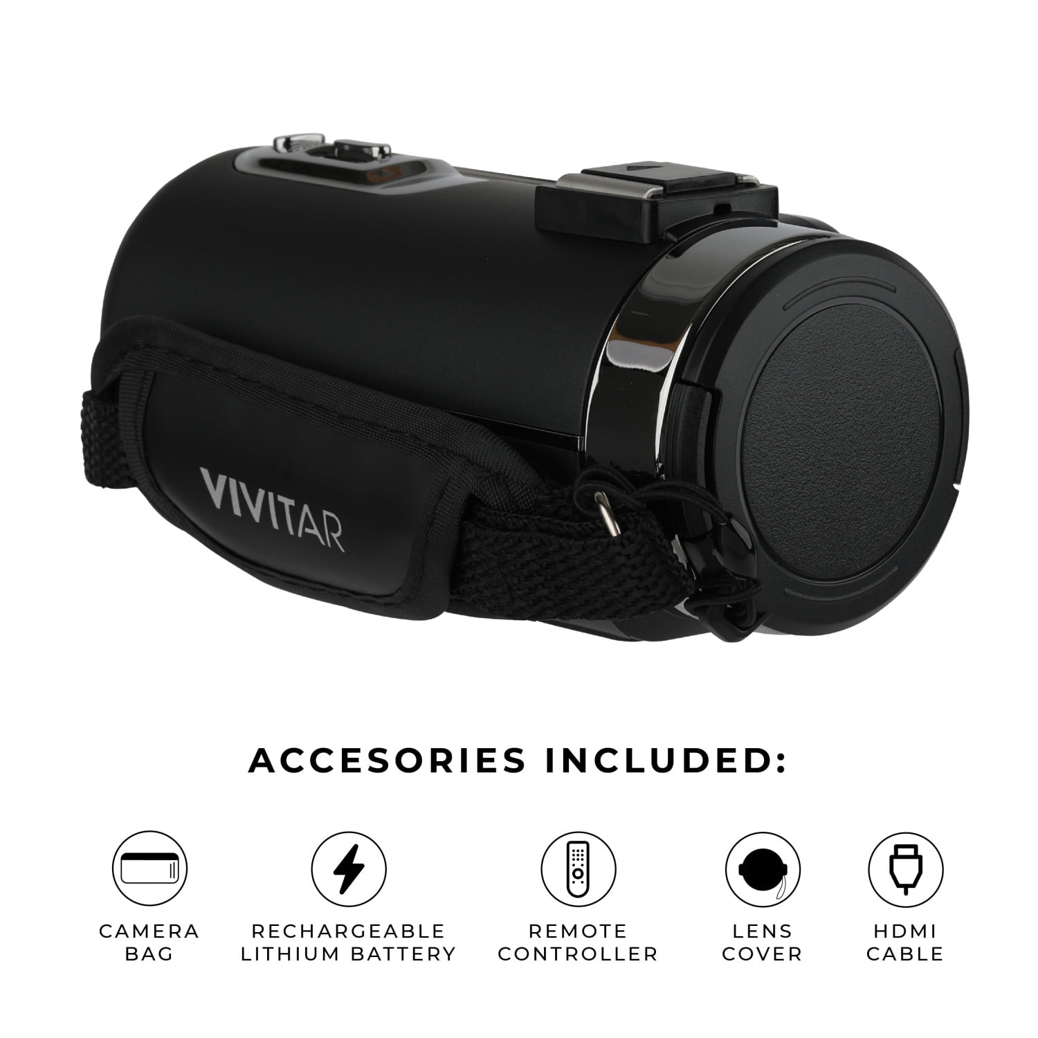Vivitar 4K HD Digital Video Camera with WiFi, Built in Night Vision, and 3 - Image 4