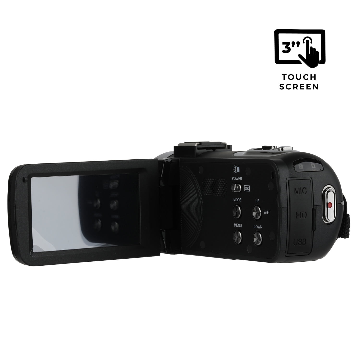 Vivitar 4K HD Digital Video Camera with WiFi, Built in Night Vision, and 3 - Image 7
