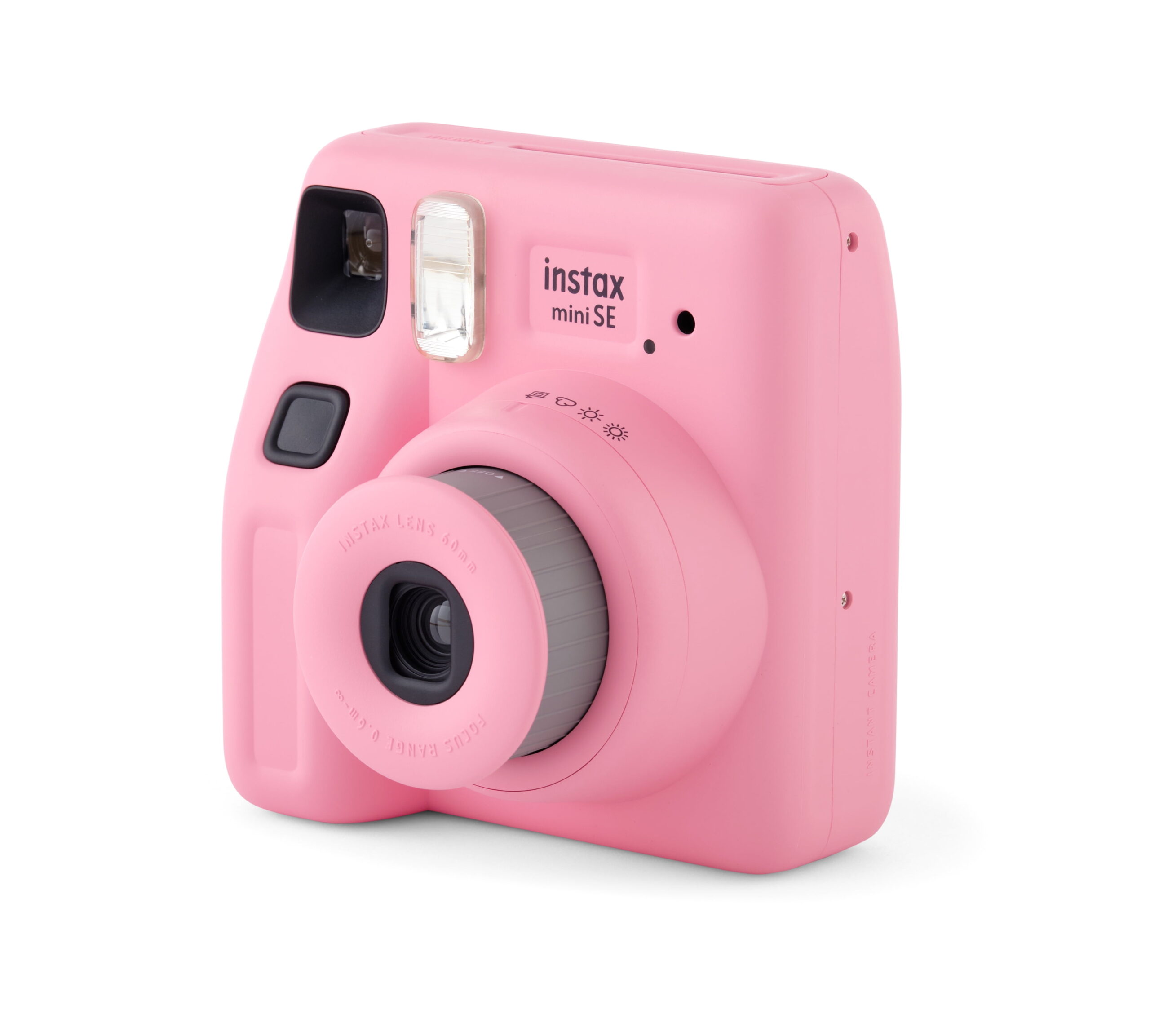 Fujifilm Instax Mini SE Instant Camera with Bonus 10 Pack Mini Film, Pink (Value Pack) - Image 3