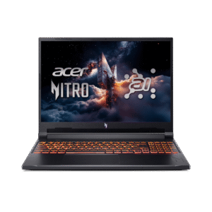 Acer Nitro V 16 AI 16” WUXGA IPS 180Hz Gaming Laptop, AMD Ryzen AI 5 240 Processor, NVIDIA GeForce RTX 5050 with 8GB GDDR7 VRAM, 16GB RAM, 512GB PCIe Gen 4 SSD, Obsidian Black