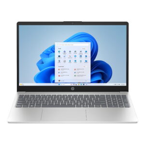 HP 15.6 inch FHD IPS Touch Windows Laptop AMD Ryzen 5 7520U 8GB 1TB SSD Natural Silver