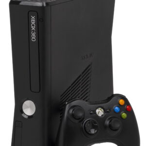 Restored Microsoft Xbox 360 S (Slim) 4GB Gaming Console Bundle (Refurbished)