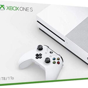 Restored Microsoft Xbox One S 1TB Gaming Console White (Refurbished)