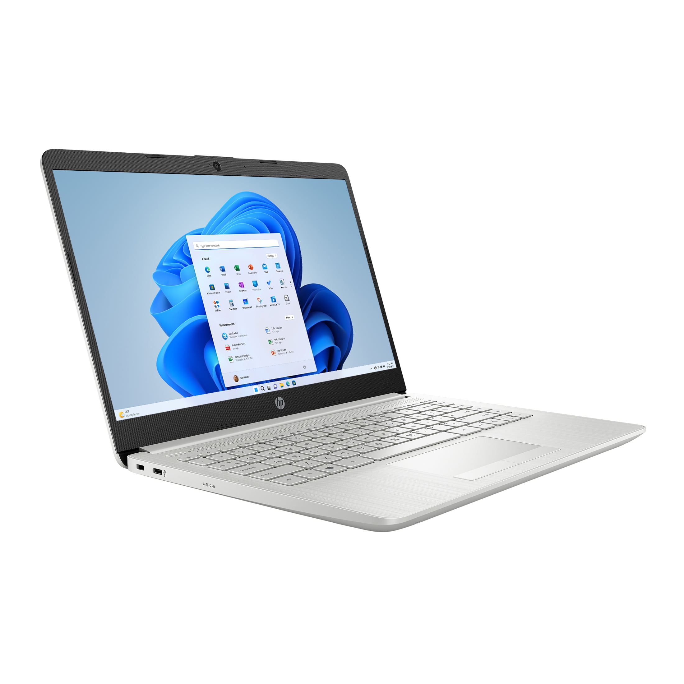 HP 14 inch Windows Laptop Intel Celeron N4120 4GB RAM 64GB eMMC Silver (12-mo. Microsoft 365 Included) - Image 4