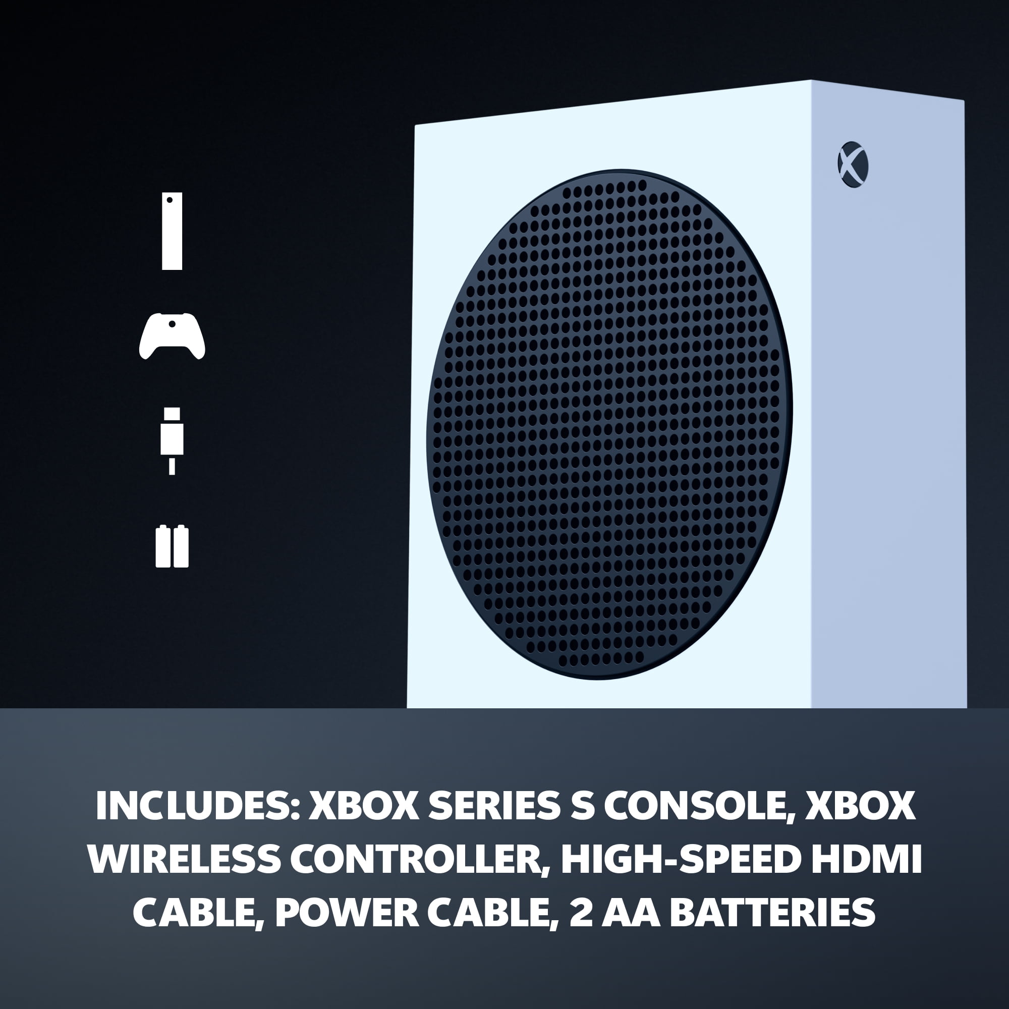 Xbox Series S - All Digital Gaming Console - 512GB SSD - Includes Xbox Wireless Controller - 120FPS - Robot White - Image 3