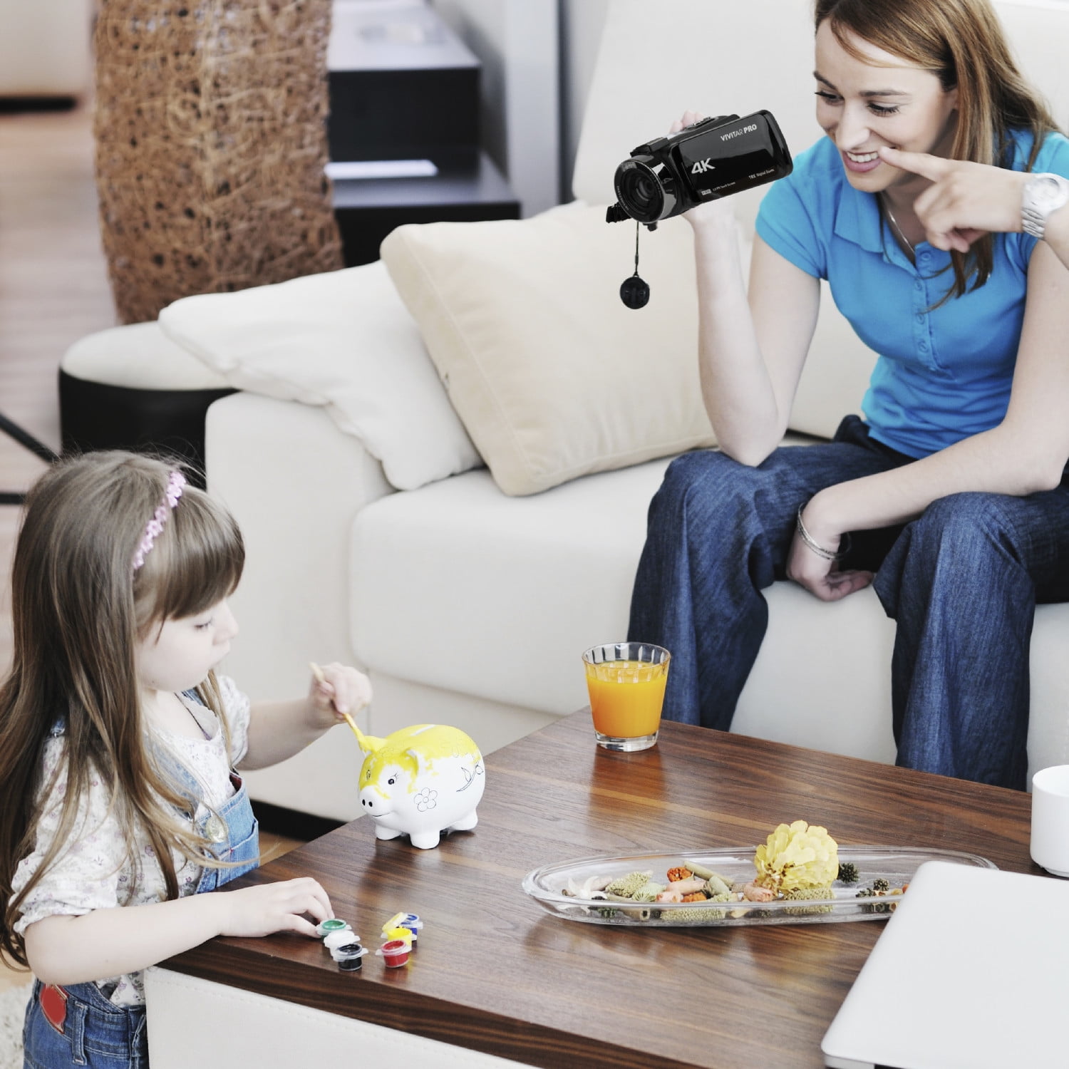 Vivitar 4K HD Digital Video Camera with WiFi, Built in Night Vision, and 3 - Image 3