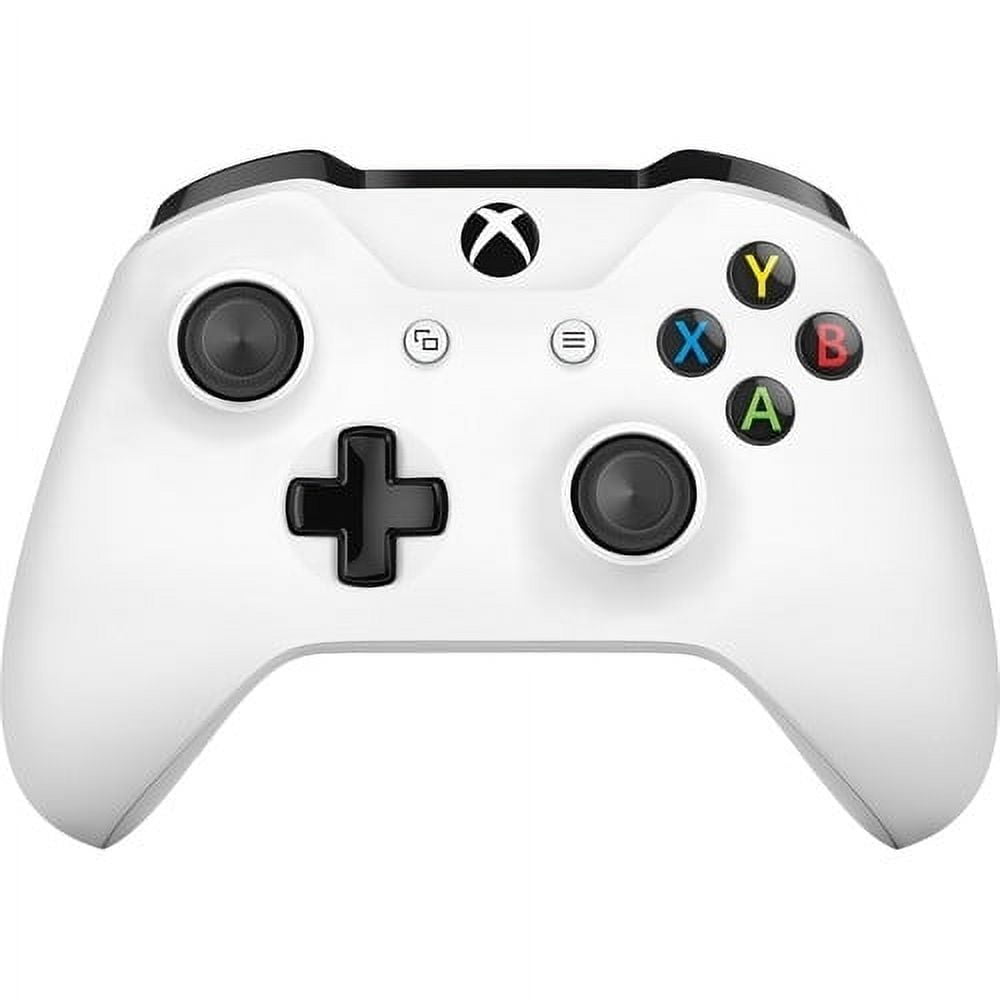 Restored Microsoft Xbox One S 500GB Gaming Console, White (Refurbished) - Image 2