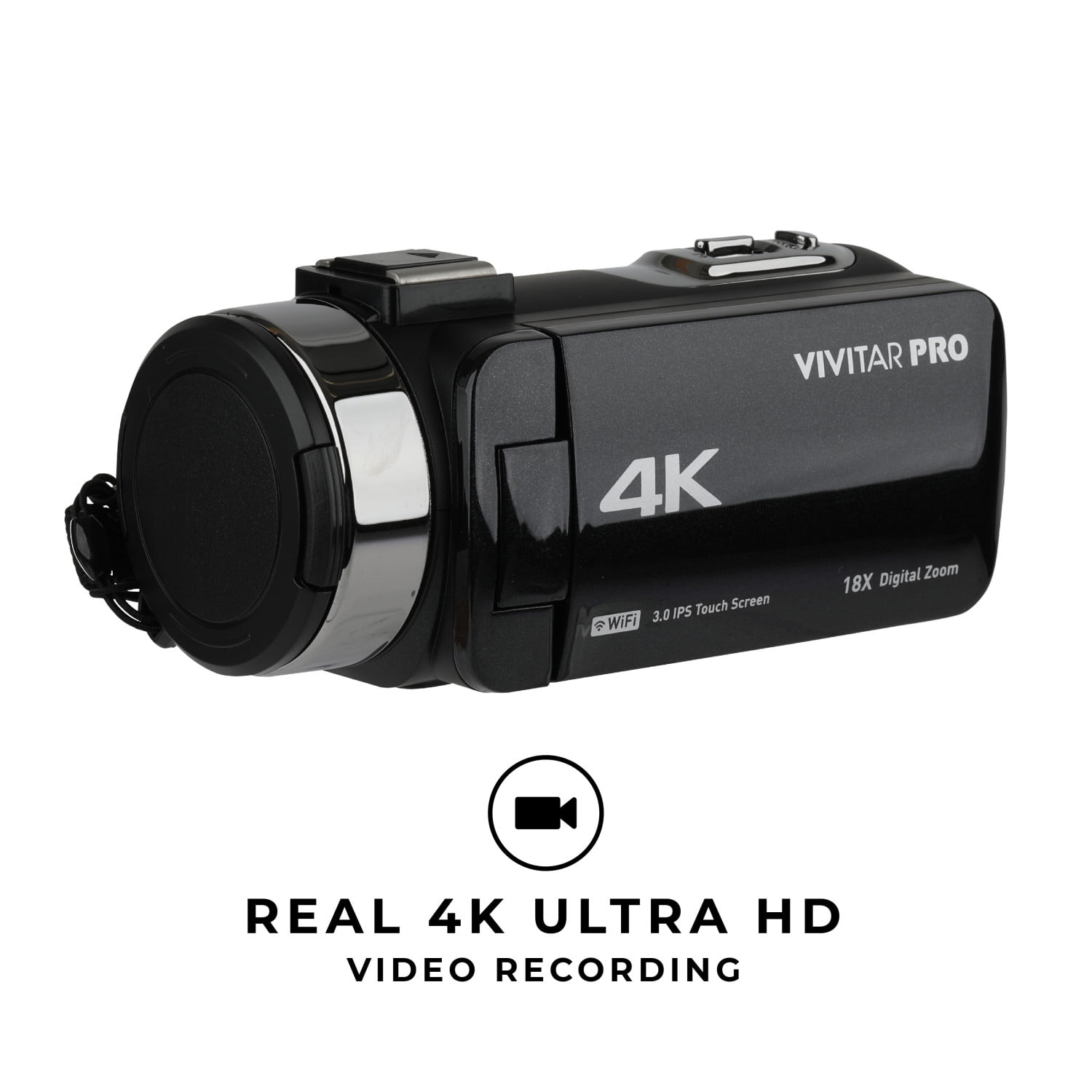 Vivitar 4K HD Digital Video Camera with WiFi, Built in Night Vision, and 3 - Image 6