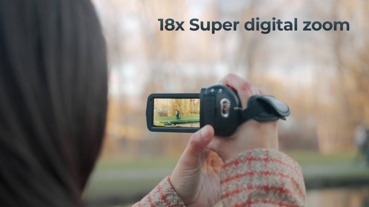 Vivitar 4K HD Digital Video Camera with WiFi, Built in Night Vision, and 3 - Image 2